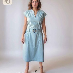 Vestido Safari Menta