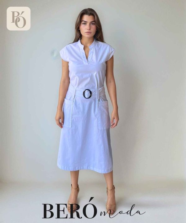 Vestido Safari Blanco