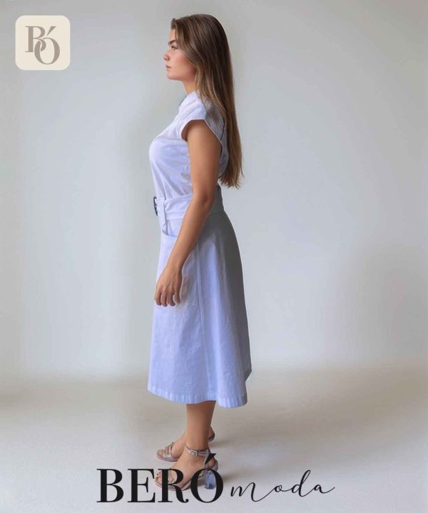 Vestido Safari Blanco - Image 2
