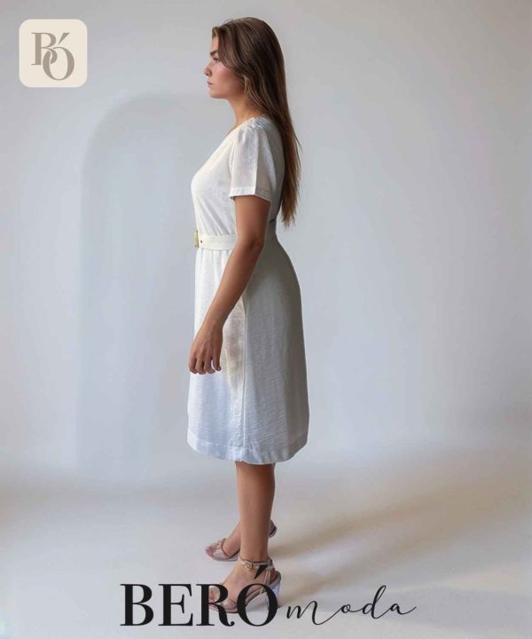 Vestido corto Blanco - Image 2