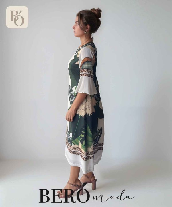 Vestido midi tropical - Image 2