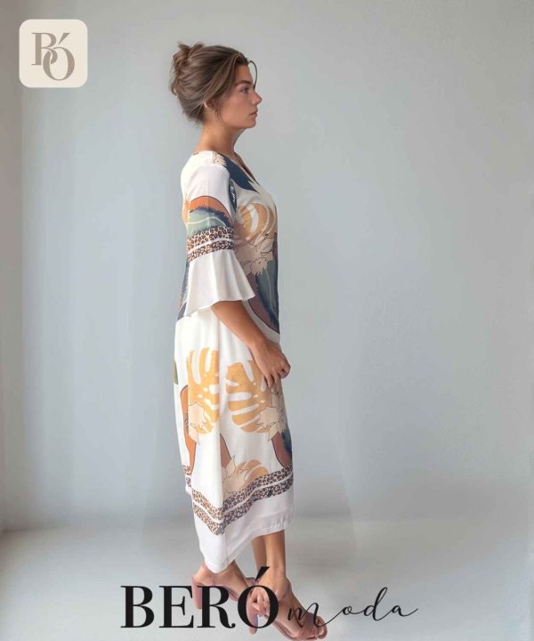 Vestido midi tropical - Image 3