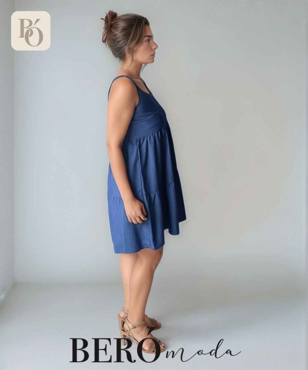 Vestido Azul tiras denim - Image 2