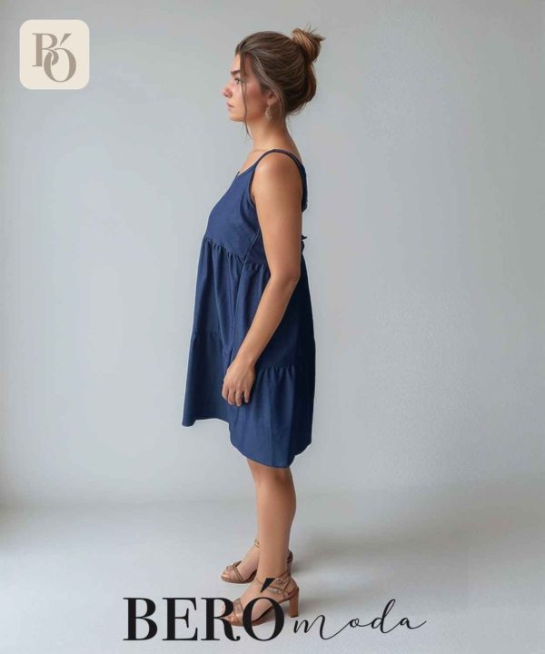 Vestido Azul tiras denim - Image 3